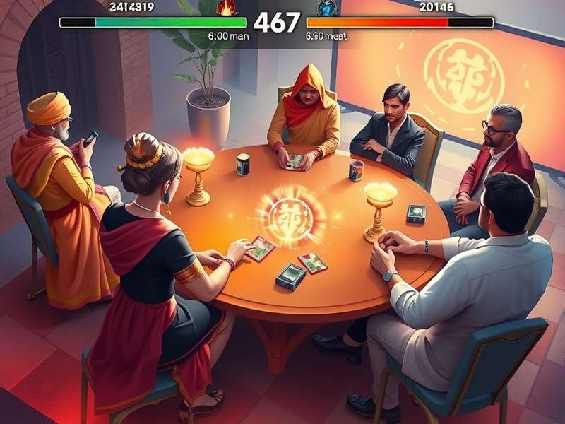 Edge Master Duel gameplay screenshot showing card battle